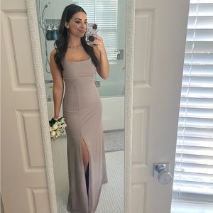 Birdy Grey - Alex Convertible Dress in Taupe XS